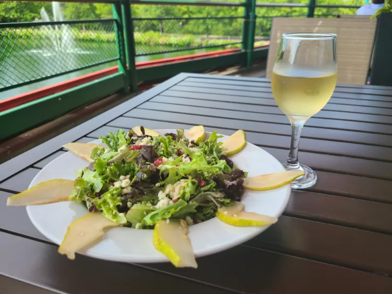 Pear Blue Cheese Salad on Veranda